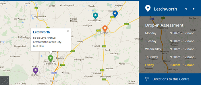 Citizens Advice - Map