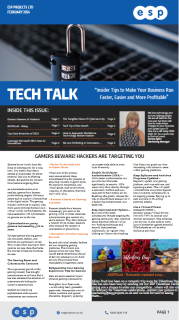 February Tech Talk Newsletter