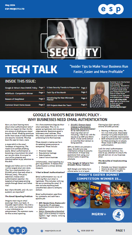 May 2024 Tech Talk Newsletter