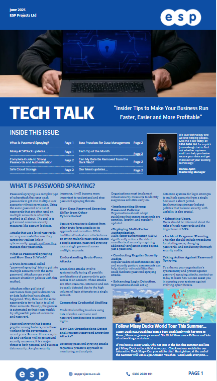 TechTalk Newsletter June Front 1