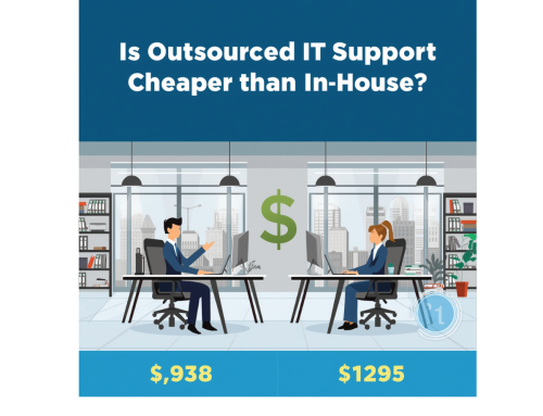Is Outsourced IT Support Cheaper Than In-House? A Detailed Cost Comparison