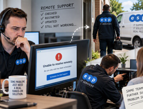 What Happens When Your IT Support Company Can’t Fix a Problem Remotely?